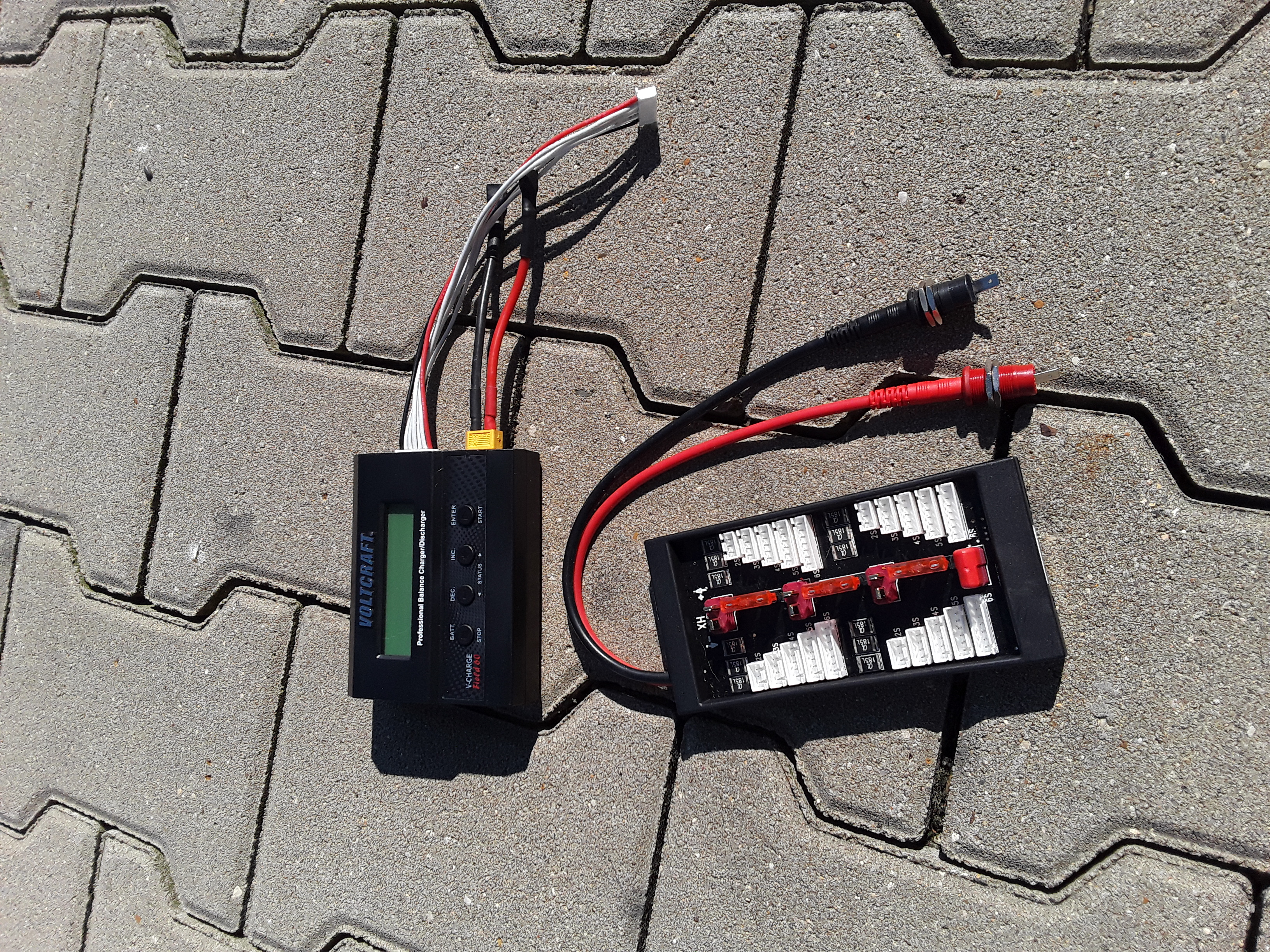 Ladegerät mit Ladeboard